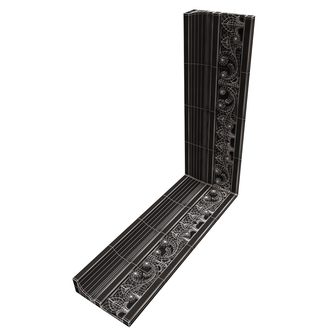 3D Cornice Decoration Molding 012 90 Degree model https://p.turbosquid.com/ts-thumb/qr/E8ozuv/eb/wireframelowcornicedecorationmolding01290degree6/jpg/1701024944/1920x1080/fit_q87/1c34d4671d78e24cc67682b1265e496d708248ce/wireframelowcornicedecorationmolding01290degree6.jpg