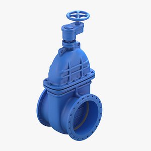 Gate Valve with Gear
