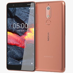 realistic nokia 5 1 model