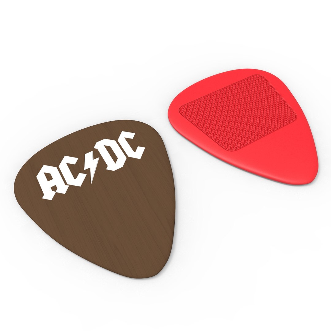2 plectrums 3d 3ds