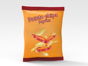 Chips Pack 3D model