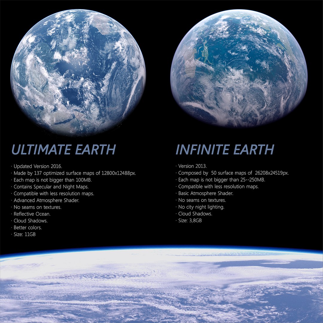 Earth 256k Infinite Max
