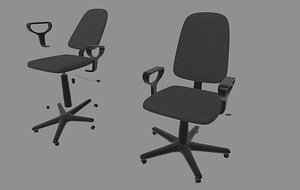 3D office chair model