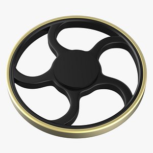 hand spinner wheel wagon 3D