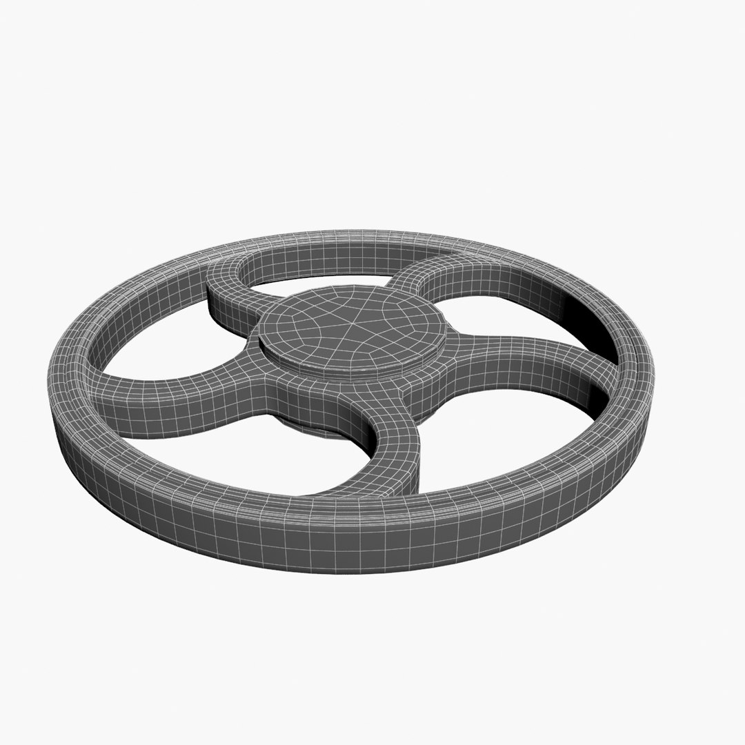 Hand Spinner Wheel Wagon 3D - TurboSquid 1164555