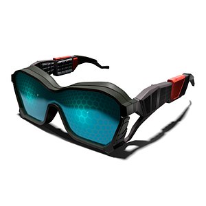 Futuristic Tactical Goggles Cyberpunk
