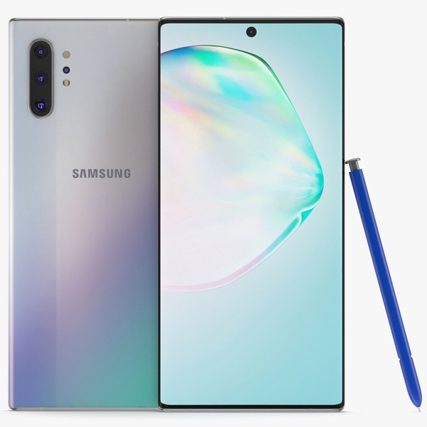 modelo 3d Samsung Galaxy Note 10 Plus Aura Glow - TurboSquid 1530158
