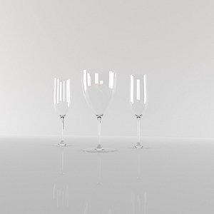Glass 3D model
