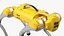 Perro Robot Biónico Amarillo