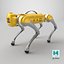 Perro Robot Biónico Amarillo