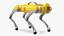 Perro Robot Biónico Amarillo