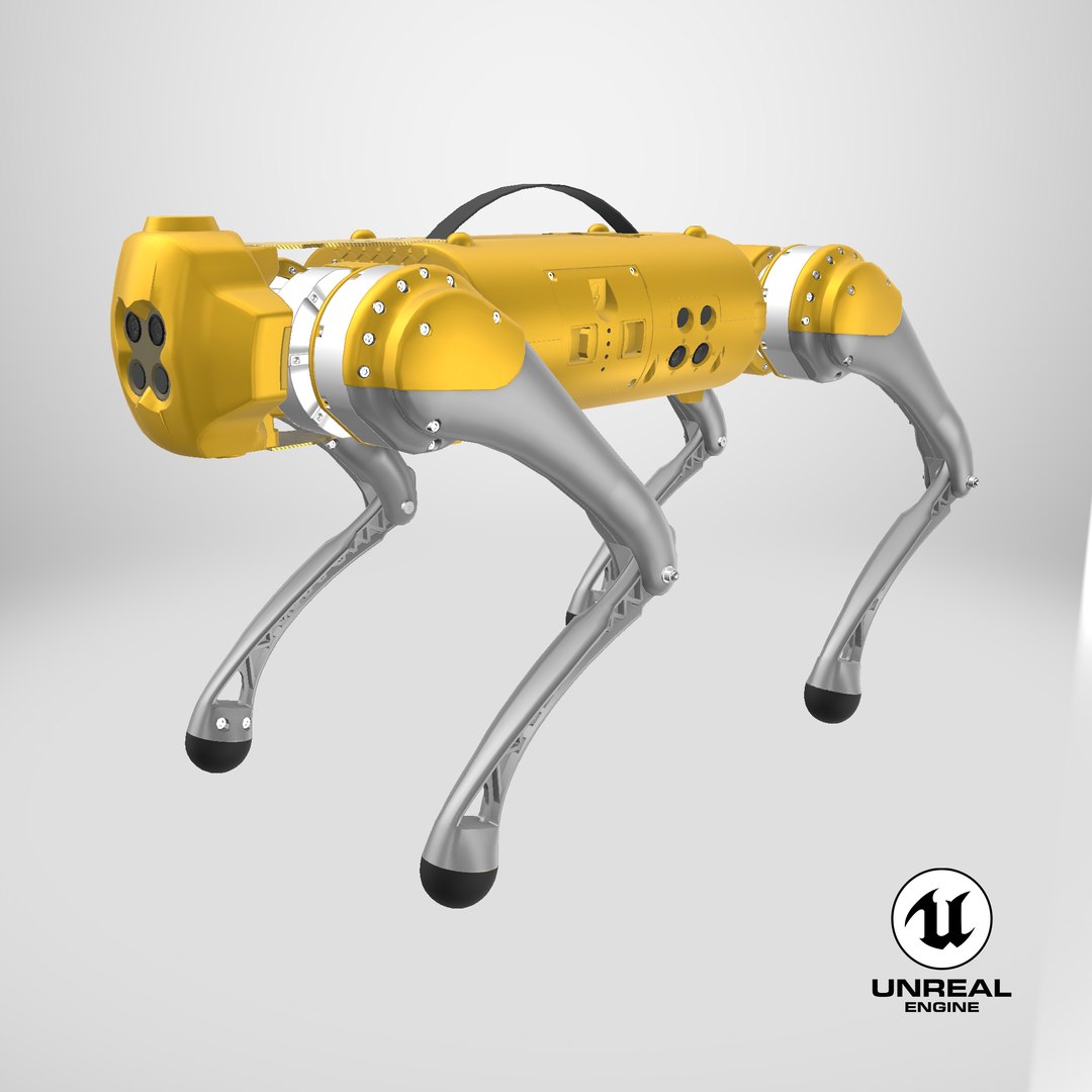 Bionic Dog Robot Yellow model https://p.turbosquid.com/ts-thumb/qr/eFxEpK/vs/stemcell_unreal_render/png/1714474293/1920x1080/fit_q87/353b049af8d7635367bc9ccb21e607ef6f0dbf7c/stemcell_unreal_render.jpg