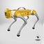 Perro Robot Biónico Amarillo