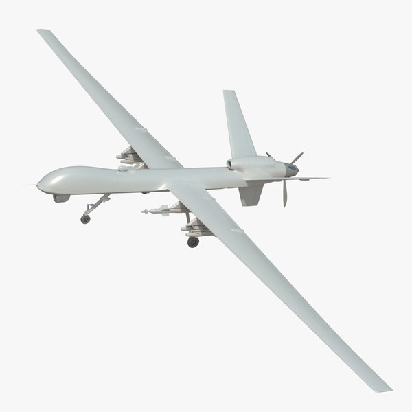 MQ-9 Reaper Military Aircraft Drone 3D model - TurboSquid 2035693