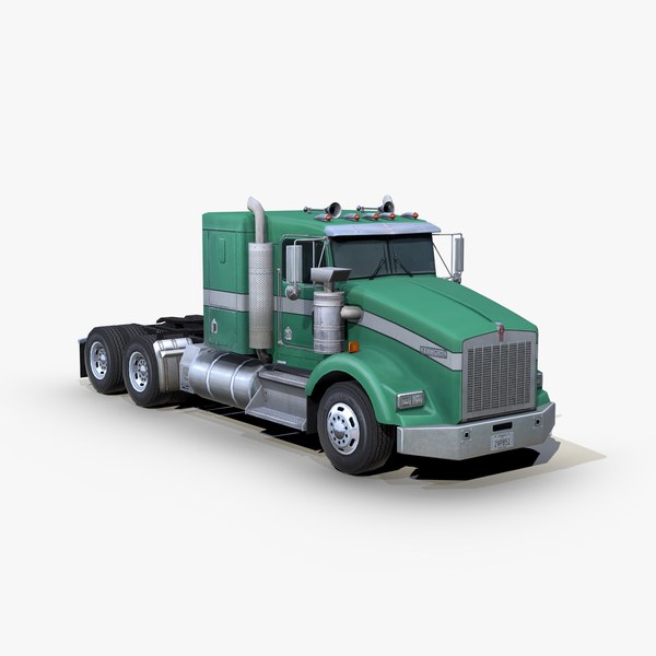 t800 semi truck s01 model