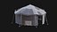 POST APO IMPROVISED TENT SHELTER CAMP BUSH SURVIVAL COLLECTION 3D model