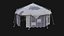 POST APO IMPROVISED TENT SHELTER CAMP BUSH SURVIVAL COLLECTION 3D model