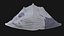 POST APO IMPROVISED TENT SHELTER CAMP BUSH SURVIVAL COLLECTION 3D model