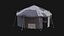 POST APO IMPROVISED TENT SHELTER CAMP BUSH SURVIVAL COLLECTION 3D model