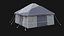 POST APO IMPROVISED TENT SHELTER CAMP BUSH SURVIVAL COLLECTION 3D model