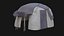 POST APO IMPROVISED TENT SHELTER CAMP BUSH SURVIVAL COLLECTION 3D model