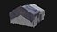 POST APO IMPROVISED TENT SHELTER CAMP BUSH SURVIVAL COLLECTION 3D model