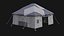 POST APO IMPROVISED TENT SHELTER CAMP BUSH SURVIVAL COLLECTION 3D model