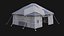 POST APO IMPROVISED TENT SHELTER CAMP BUSH SURVIVAL COLLECTION 3D model
