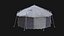 POST APO IMPROVISED TENT SHELTER CAMP BUSH SURVIVAL COLLECTION 3D model