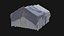 POST APO IMPROVISED TENT SHELTER CAMP BUSH SURVIVAL COLLECTION 3D model
