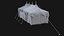 POST APO IMPROVISED TENT SHELTER CAMP BUSH SURVIVAL COLLECTION 3D model