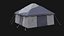 POST APO IMPROVISED TENT SHELTER CAMP BUSH SURVIVAL COLLECTION 3D model