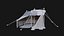 POST APO IMPROVISED TENT SHELTER CAMP BUSH SURVIVAL COLLECTION 3D model