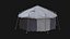 POST APO IMPROVISED TENT SHELTER CAMP BUSH SURVIVAL COLLECTION 3D model