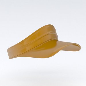 3D Visor Cap brown