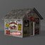 3d shed model