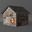 3d shed model