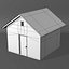 3d shed model