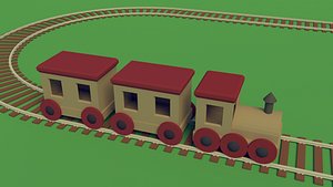 Toy Train & Track Pack