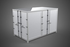 COURIER PARCEL LETTER CARRIER CARGO BOX TRUCK CAR CONTAINER UTE model