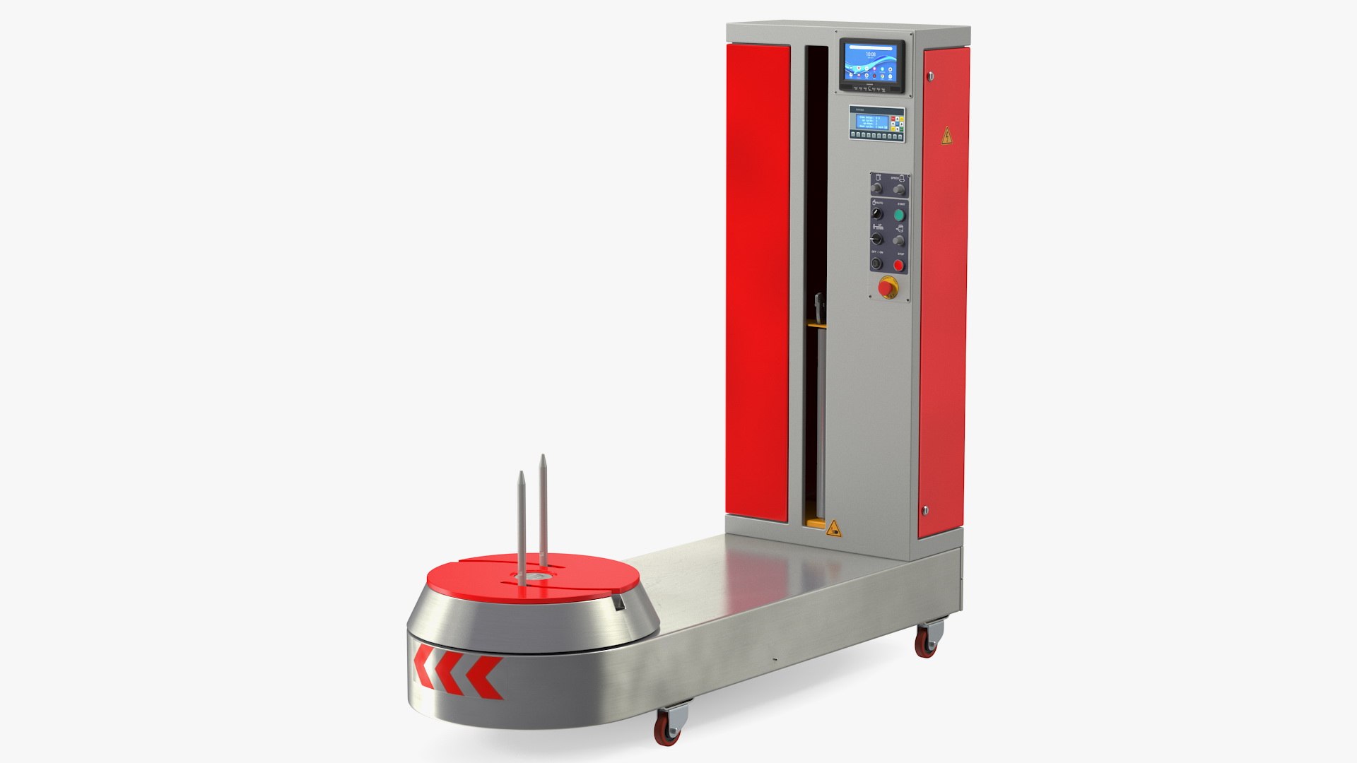 Fatek Airport Luggage Suitcase Wrapping Machine 3D model preview