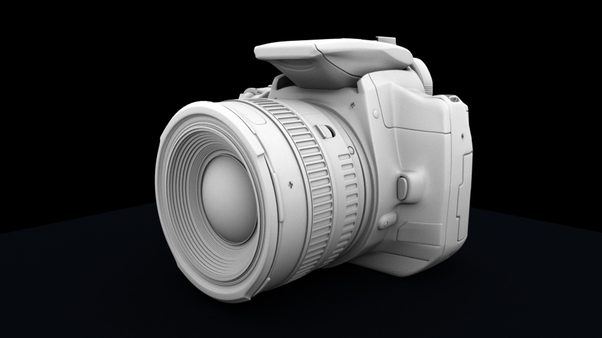Canon Camera 3d Obj