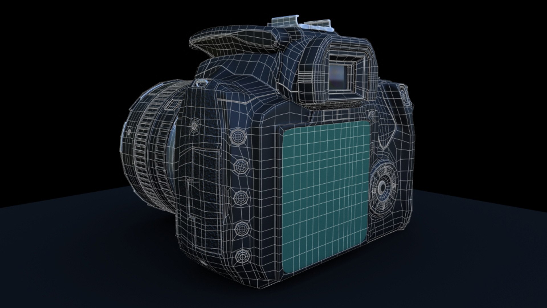Canon Camera 3d Obj