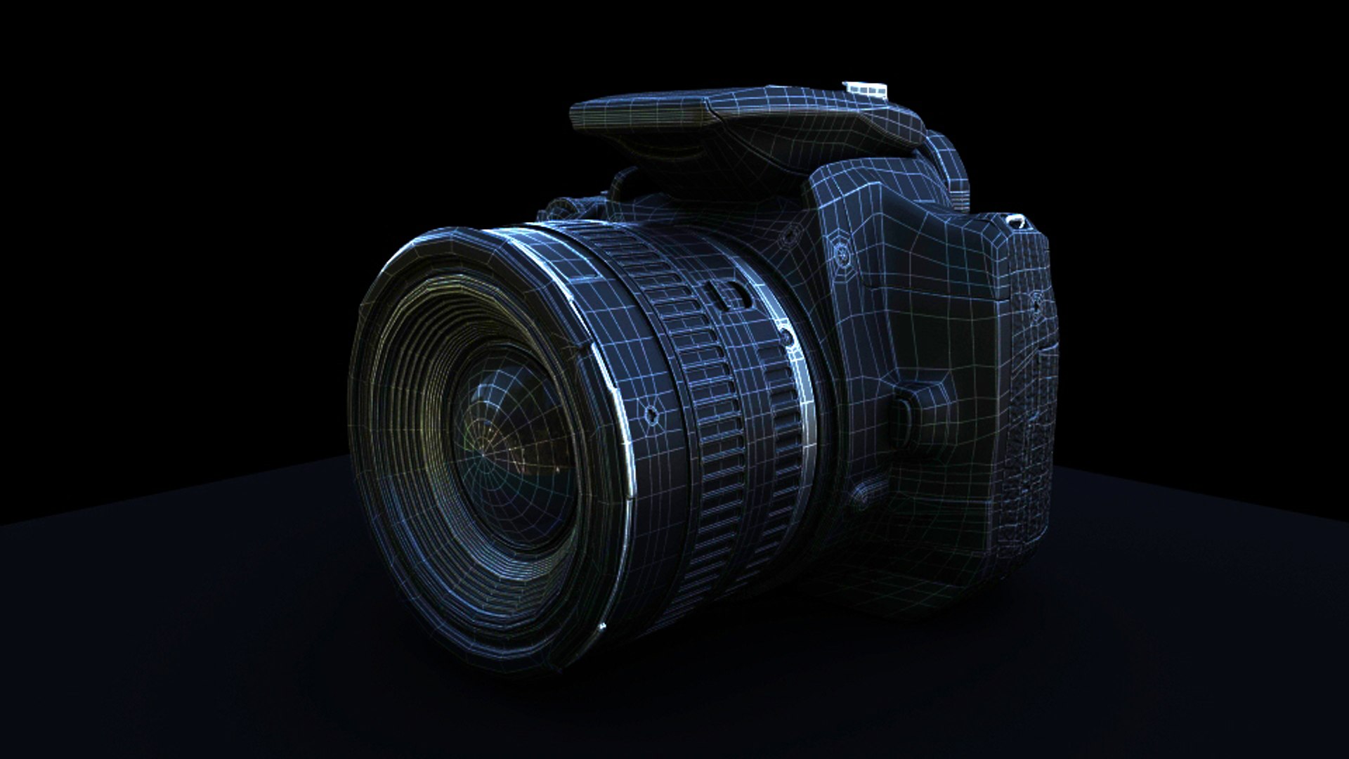Canon Camera 3d Obj