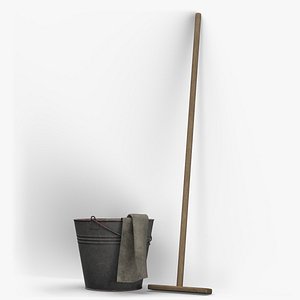 mop bucket 3D model