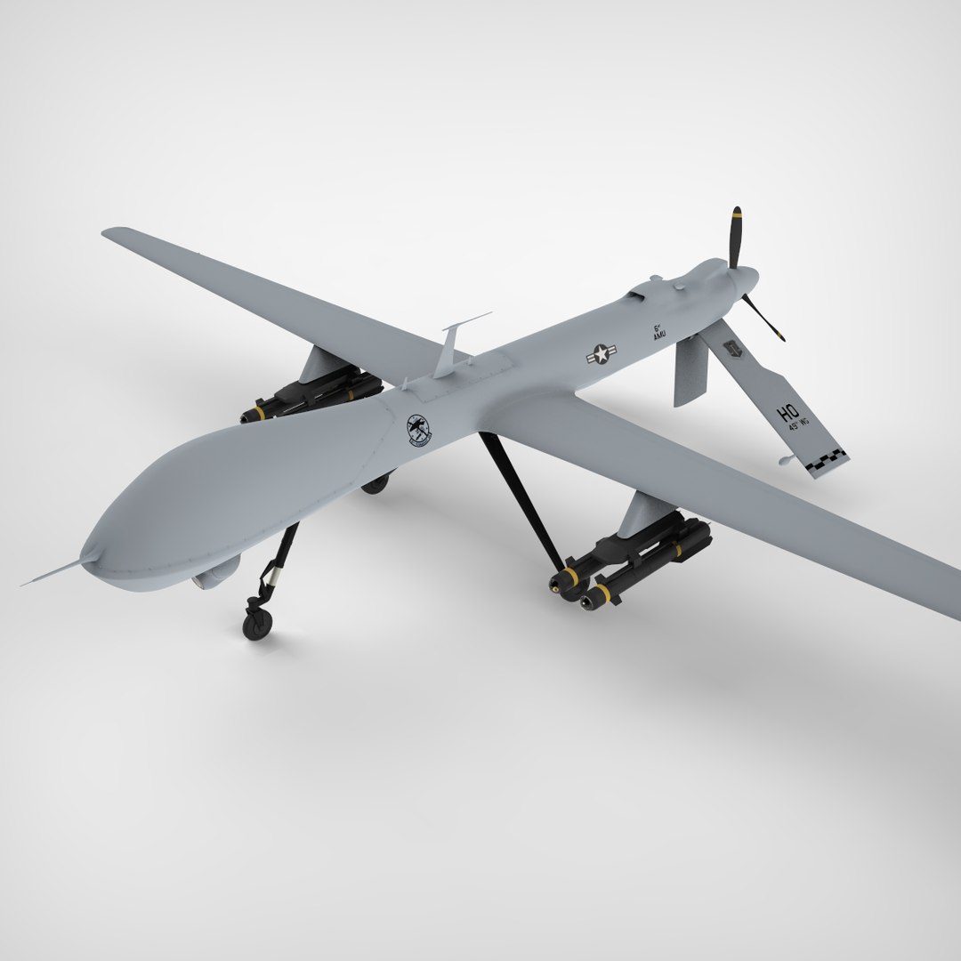 3D General Atomics Uav - TurboSquid 1518686