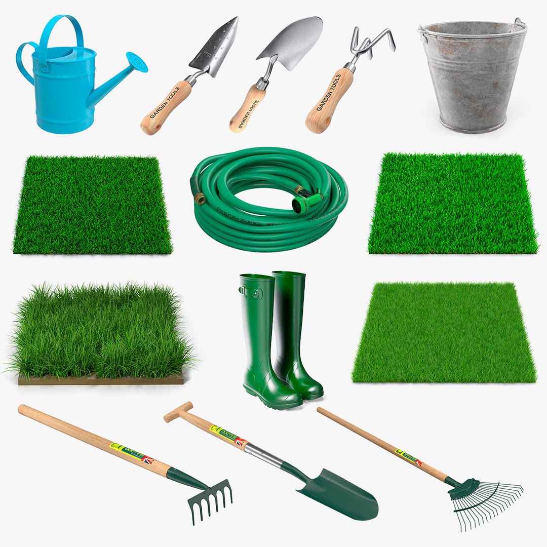 Summer Farming Collection 3D model preview