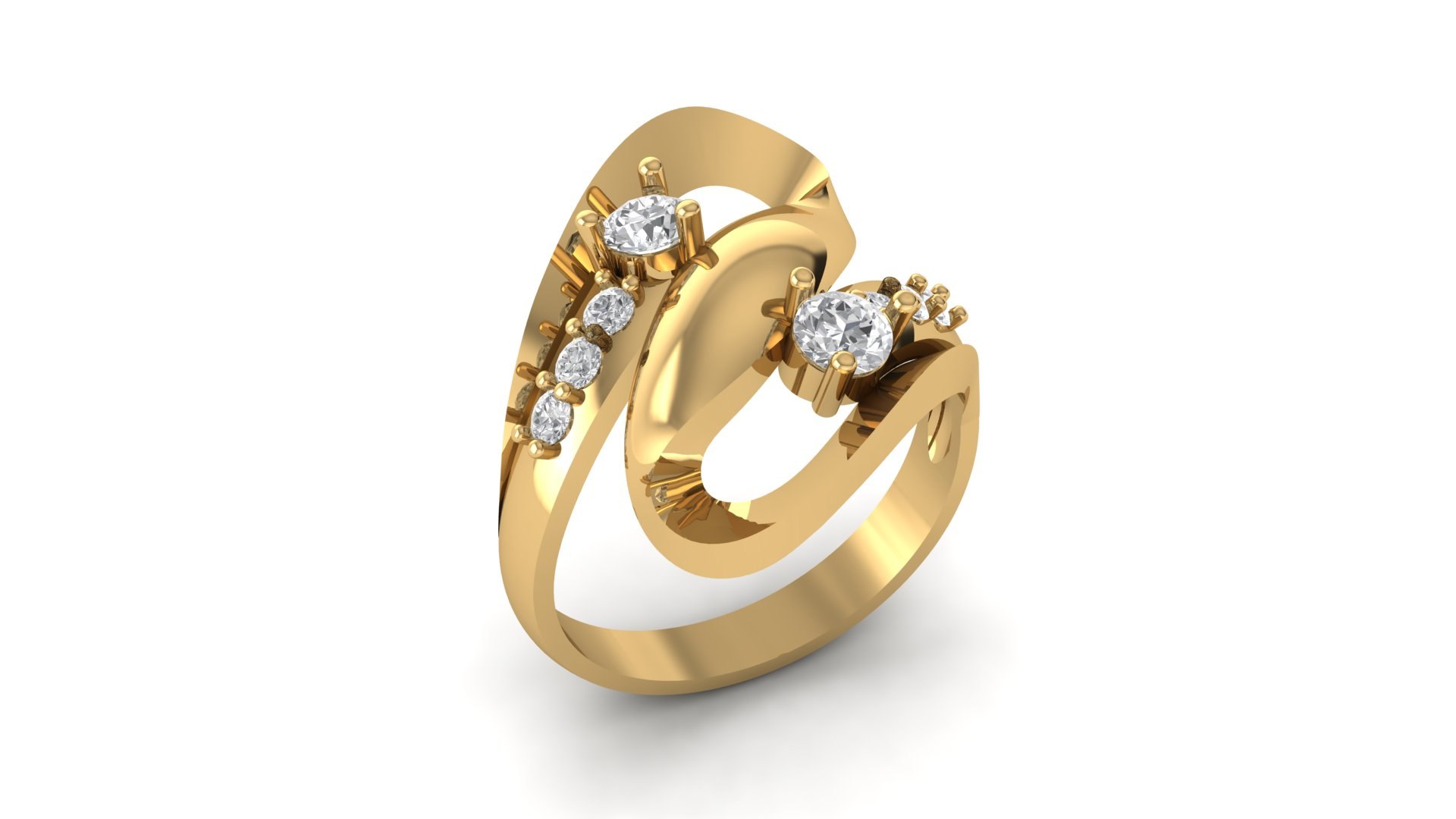 3D Diamond Ring Model - TurboSquid 1186950