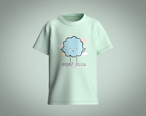 3D Kids T-Shirt Cosy Club