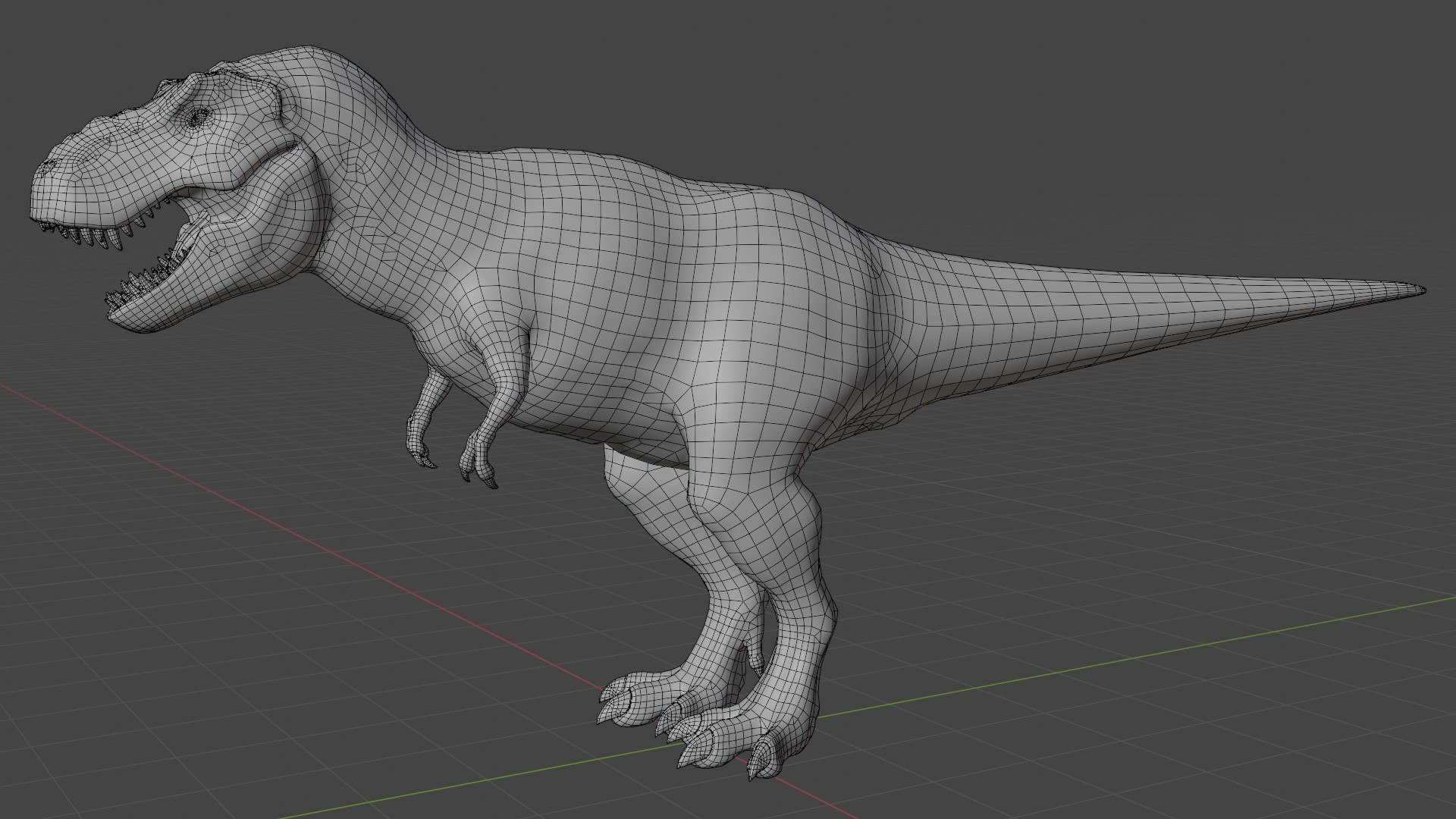 T Rex Model - TurboSquid 2277316